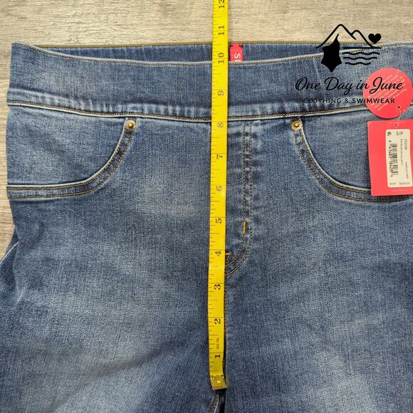 Spanx Pull On High Waist Skinny Ankle Jegging Jeans Size S - Picture 4 of 6